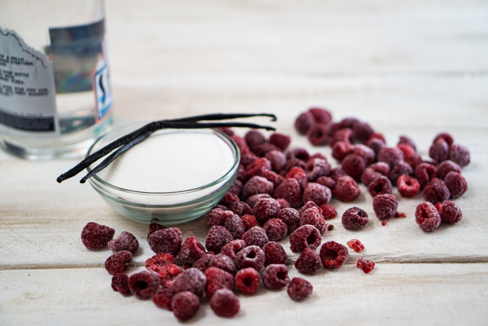 frozen raspberry drinks