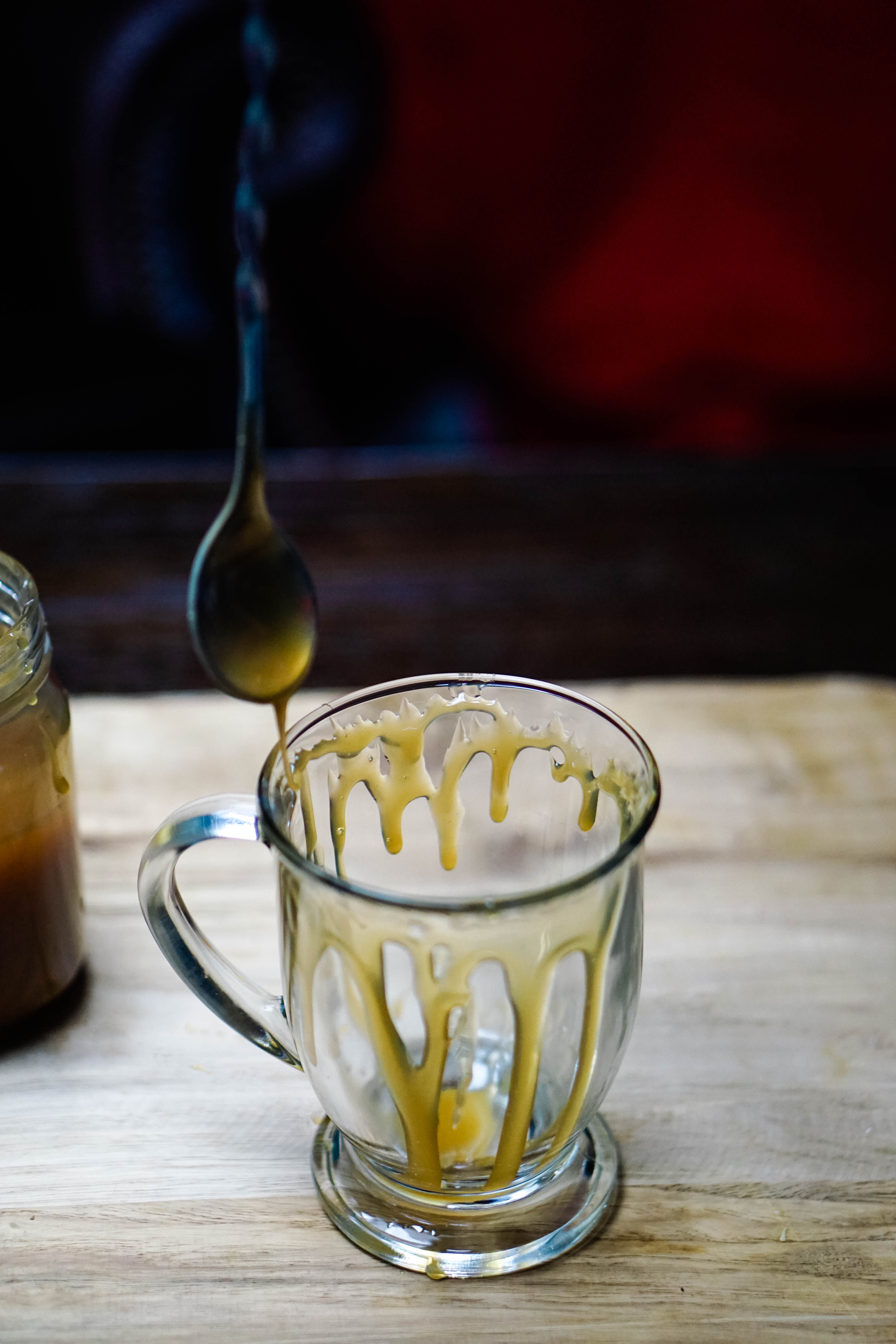 There's nothing like a steamy, Caramel Apple Whiskey Toddy to warm your bones during the cold winter months. Wrap your hands around the mug and enjoy!~By Wet Whistle Drinks by Darla Bentley