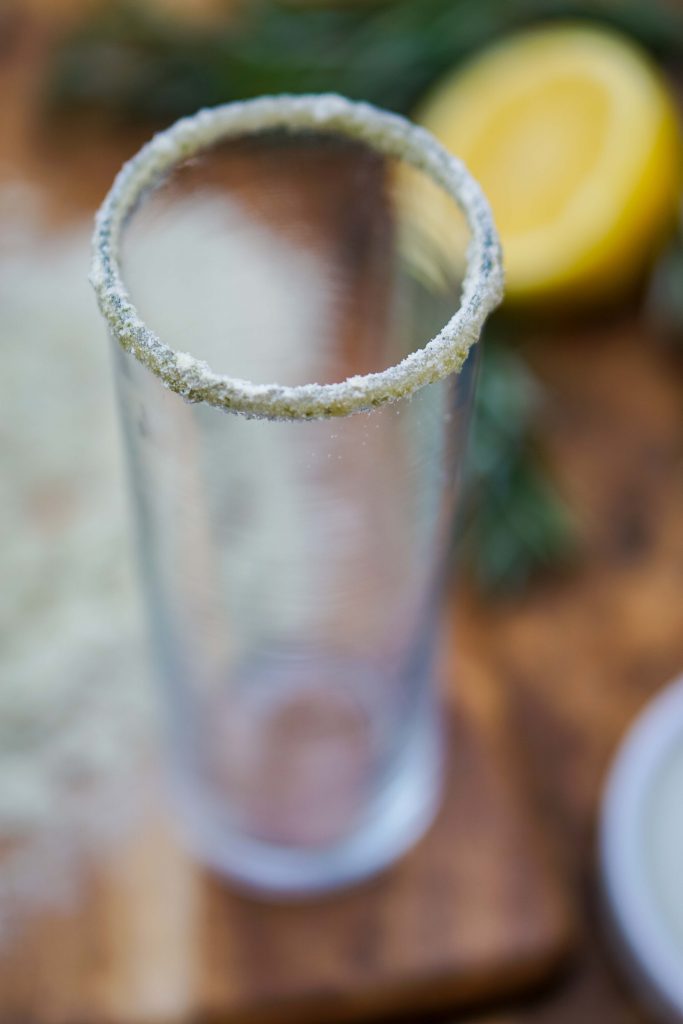 Add a twist of fun to your next margarita by adding rosemary! It's light, herbal flair makes this Rosemary Margarita unforgettable!~by Wet Whistle Drinks by Darla Bentley